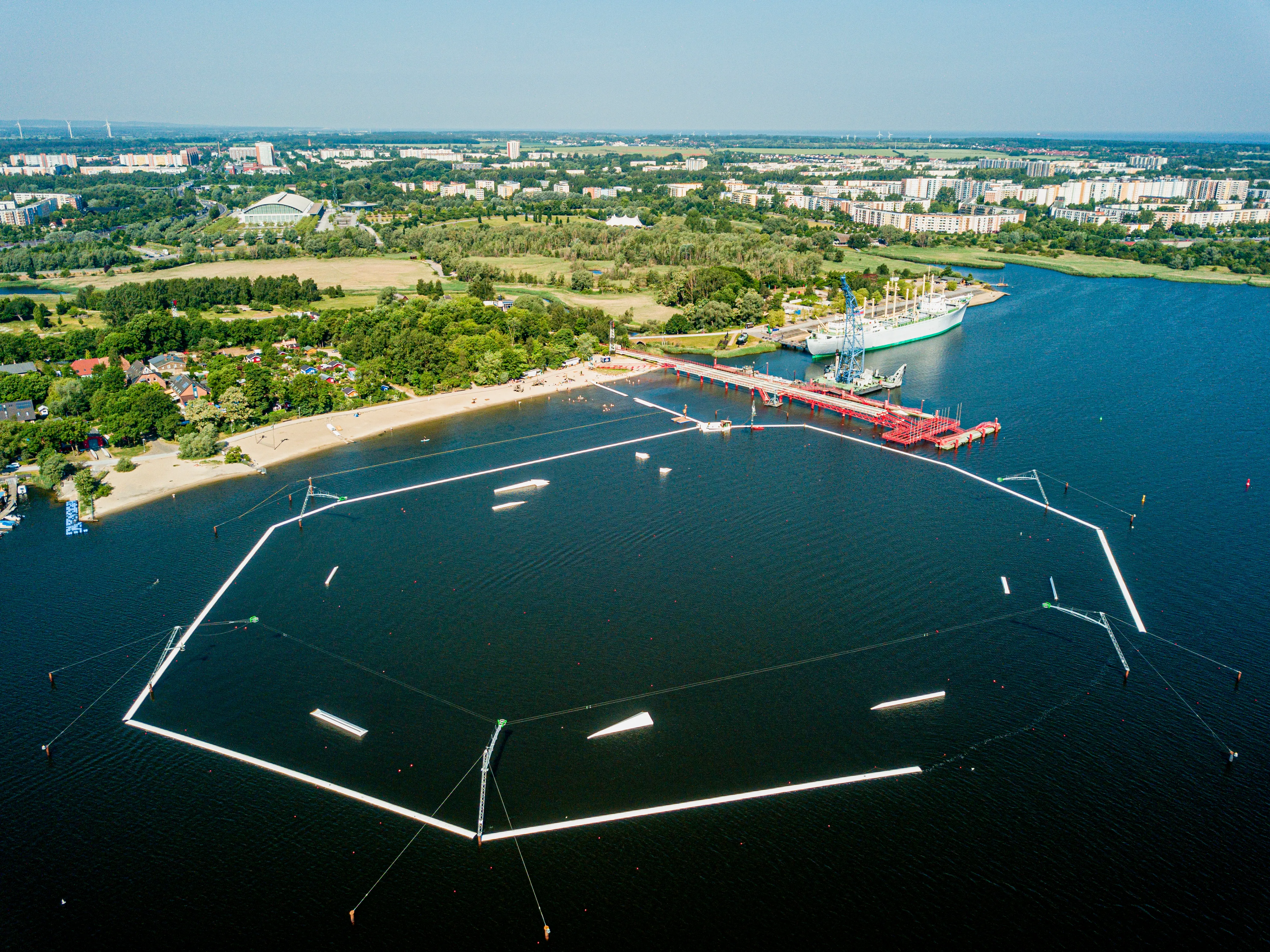 Supieria am Wasser im IGA Park Rostock